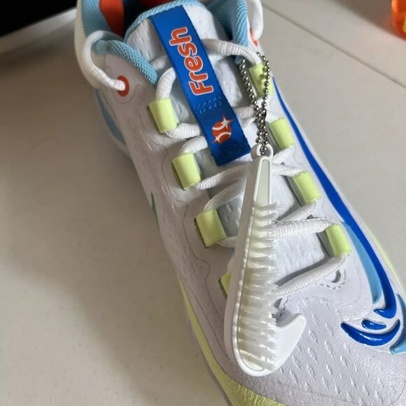 Nike Alpha Huarache Elite 4 Low Mens Size 8.5 Fresh Pack Metal Baseball Cleats - Picture 3 of 8